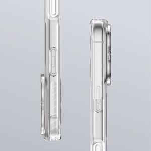 AmazingThing Titan Pro suojakuori iPhone 17 Pro, MagSafe-yhteensopiva - läpinäkyvä
