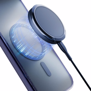 3mk Frosty MagCase violetti suojakuori Apple iPhone 16 Plus:lle - violetti
