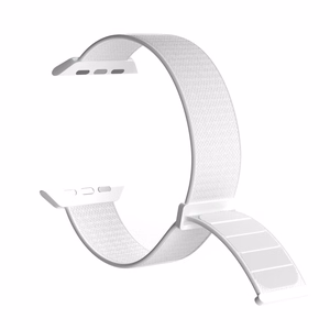 Puro Sport nylon strap for Apple Watch 42 / 44 / 45 / 49 mm, white