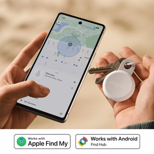 Chipolo LOOP – ladattava Bluetooth-paikannin silikonilenkillä iOS & Android, Chalk