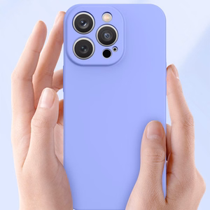 Silikonikotelo iPhone 14 Plus silikonikotelo fuksiaa