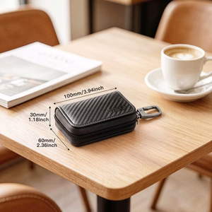 Tech-Protect KLR300 kompakti RFID-suojattu auton avainkotelo – musta