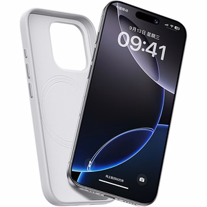 Benks Magneettinen Vita Pro silikoninen suojakuori iPhone 16 Pro Max:lle vihreä