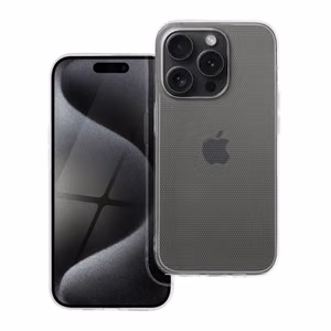 Läpinäkyvä 2 mm Suojakuori iPhone 15 PRO:lle
