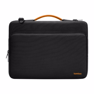 TOMTOC Defender-A40 kannettavan tietokoneen olkalaukku 16" (musta)