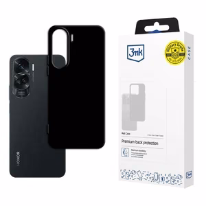 3mk Matt Case -suojakuori Honor 90 Lite:lle - musta