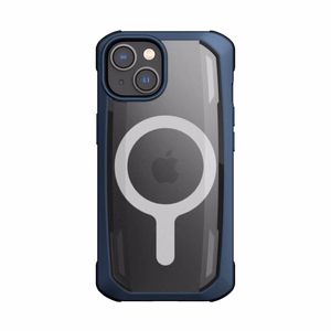 Raptic X-Doria Secure Case iPhone 14 kanssa MagSafe panssaroitu sininen kansi