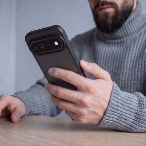Tech-Protect Magmat -suojakuori Google Pixel 9 Pro XL / 10 Pro XL / 11 Pro XL -malleille, mattamusta
