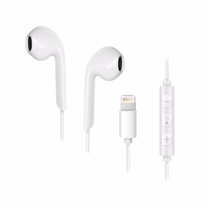 Handsfree Forcell (HR-ME25) lightning valkoinen
