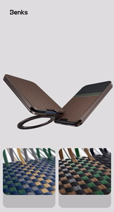 Benks Wallet Magnetic ArmorGo Kevlar Stand Gold
