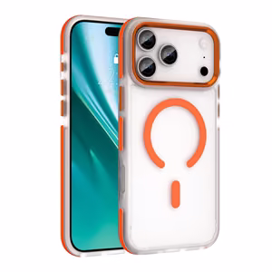 Etteri Icy Mag Suojakuori iPhone 16 6,1 -puhelimelle oranssi