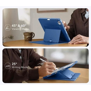 ESR Flip Hybrid Suojakuori iPad Pro 13 7 / 8 / 2024-2025 - Laivastonsininen