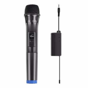 PULUZ PU628B langaton dynaaminen UHF-mikrofoni 3.5mm (musta)