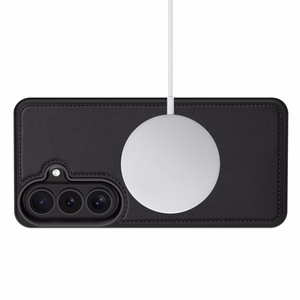 Tech-Protect Wallet MagSafe -suojakuori Samsung Galaxy S26:lle - matta musta
