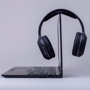 Forever wireless headset BTH-505 on-ear black