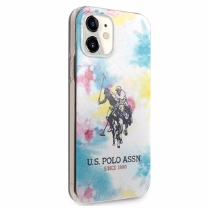US Polo USHCP12SPCUSML iPhone 12 mini 5,4" monivärinen Tie & Dye-mallisto