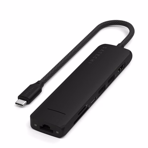 Sovitin HUB 7in1 USB C Satechi ST-P7SK Musta