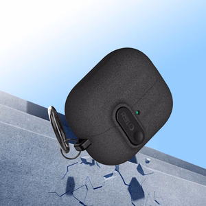 Tech-Protect Slim Hook Suojakuori Samsung Galaxy Buds 3 / 3 FE / 3 Pro:lle - Musta