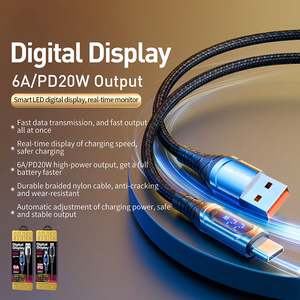 WEKOME WDC-167 Sakin Series USB-C–Lightning-lataus- ja datakaapeli, 1 m, PD 20 W, Tarnish -värinen