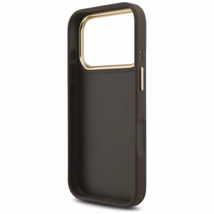 Guess 4G Big 4G Classic Logo Big Strap Metal Buttons -suojakuori iPhone 17 Pro - ruskea
