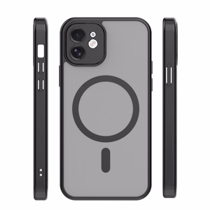 Mag Matt case for iPhone 12 6,1" black camera protection