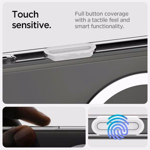 Spigen Ultra Hybrid Suojakuori iPhone 16 Pro:lle - valkoinen
