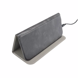 Mouse pad with wireless charger 15W OJD-82 brown grey