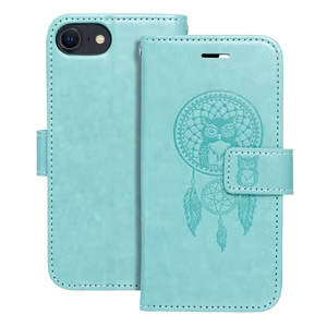 MEZZO Kirjasuojakuori iPhone 7 / 8 / SE 2020 / SE 2022:lle dreamcatcher vihreä