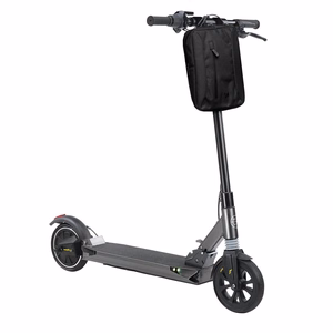 Wozinsky WSB6GR Scooter Handlebar Sports Bag with Shoulder Strap 5L - Gray