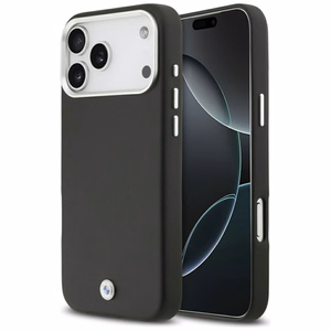 BMW Sign Full Wrapped Metal MagSafe suojakuori iPhone 17 Pro Max - musta
