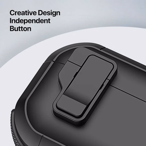 DUX DUCIS PECP - TPU+PC suojakotelo AirPods 4 musta