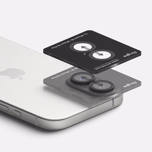 Ringke Camera Frame Protector 2-pack iPhone 16 / 16 Pluslle - Musta
