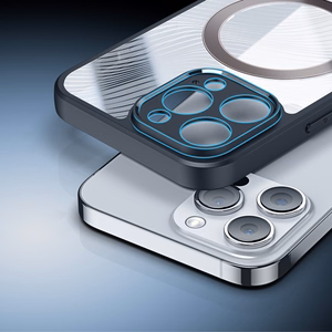 Panssaroitu Suojakuori iPhone 14 Pro:lle MagSafe-yhteensopiva Dux Ducis Aimo Mag - musta