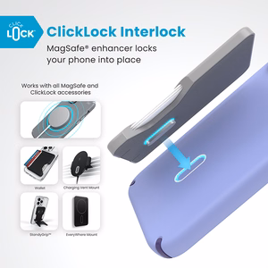 Speck Presidio2 Pro -suojakuori MagSafe- ja ClickLock-tuella iPhone 16 Plus:lle, Future Lavender/Cassis Purple