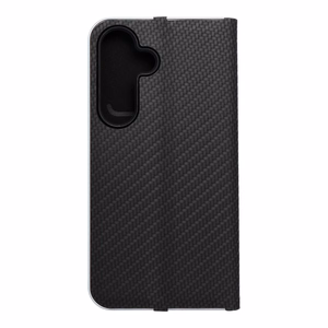 Läppäsuojakuori Samsung S25 PLUS:lle Luna Book Carbon musta