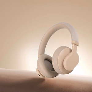 Wireless headphones Forcell F-Audio Touch Beat ANC beige
