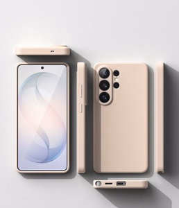 Ringke Silikoninen MagSafe Suojakuori Samsung Galaxy S26 Ultra:lle vaaleanpunainen