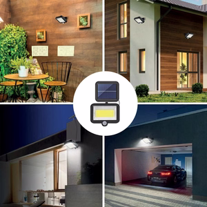 Forever Light Solar LED-lamppu SUNARI FLS-06 COB PIR 8W 600lm 6000K 1800mAh Li-Ion