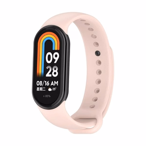 Ranneke Xiaomi Mi Band 8/9/10 vaaleanpunainen