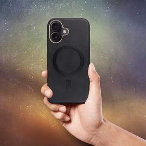 Suojakuori iPhone 16 PRO MAX:lle Gentleman Mag Cover yhteensopiva MagSafen kanssa musta