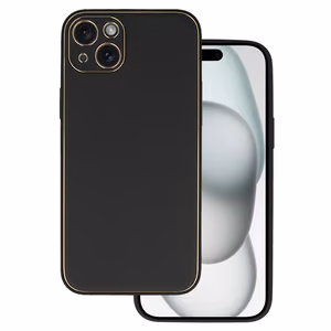 TEL PROTECT Luxury Suojakuori iPhone 15 Plus:lle musta