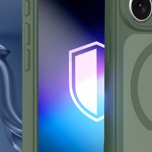 3mk Misty MagCase iPhone 17 Pro Max suojakuori - vihreä