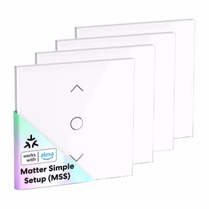 MEROSS MRS100MA(EU) älykäs Wi-Fi (Matter) rullakaihdinpainike (4 kpl)