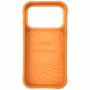 Nimmy Glasses Cool Cat Suojakuori iPhone 17 Prolle - Oranssi