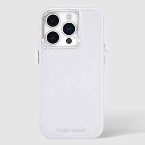 Case-Mate Shimmer MagSafe suojakuori iPhone 15 Pro -laitteelle, helmiäishohtoinen