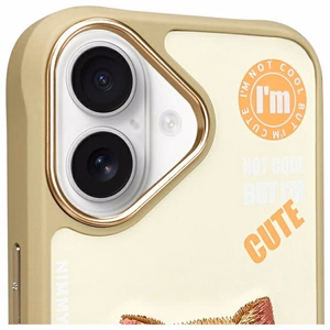 Nimmy Cool&Cute 2.0 Kissa Suojakuori iPhone 16:lle - vihreä