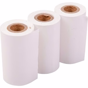 Lämpöpaperi lämpötarratulostimeen, D30mm x 52mm, 3 rullaa