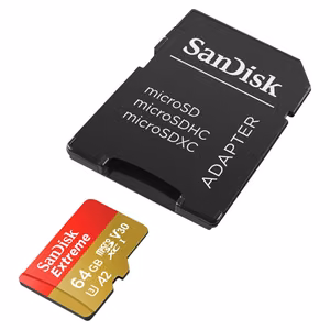 Memory Micro SDXC 64GB UHS-I/W/A SDSQXAH-064G-GN6MA SanDisk