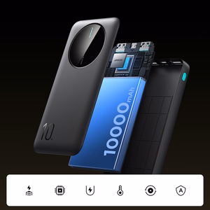Powerbank Joyroom JR-PBF12 10000mAh 2.4A 2x USB-A 1x USB-C - musta