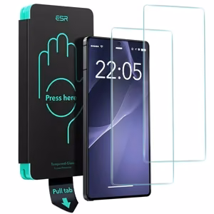 ESR Karkaistu lasi 2-Pack Samsung Galaxy S25 Ultralle - läpinäkyvä